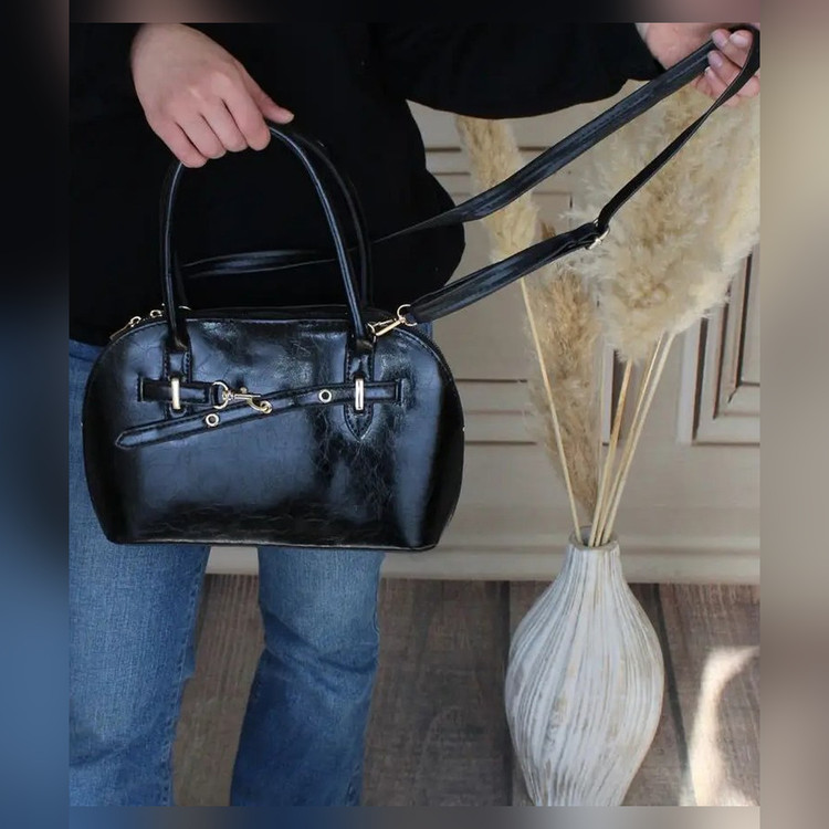 کیف دستی زنانه چرم مصنوعی کد ۵۶۷۴ - نمای 4