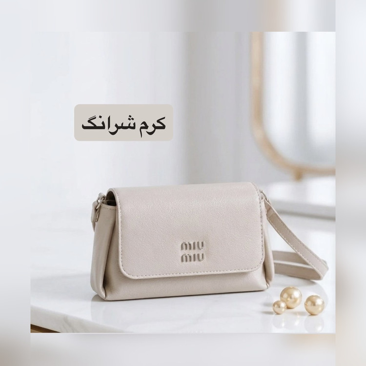 کیف دوشی پاسپورتی چرم مصنوعی کد ۴۷۳۹ - نمای 3