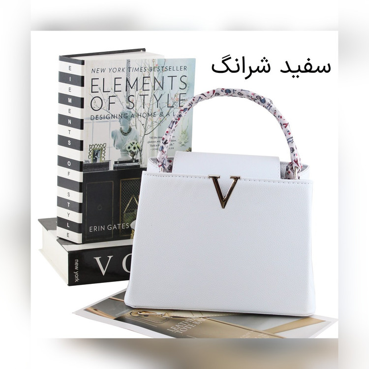 کیف دستی زنانه چرم مصنوعی کد ۵۷۱۷ - نمای 3