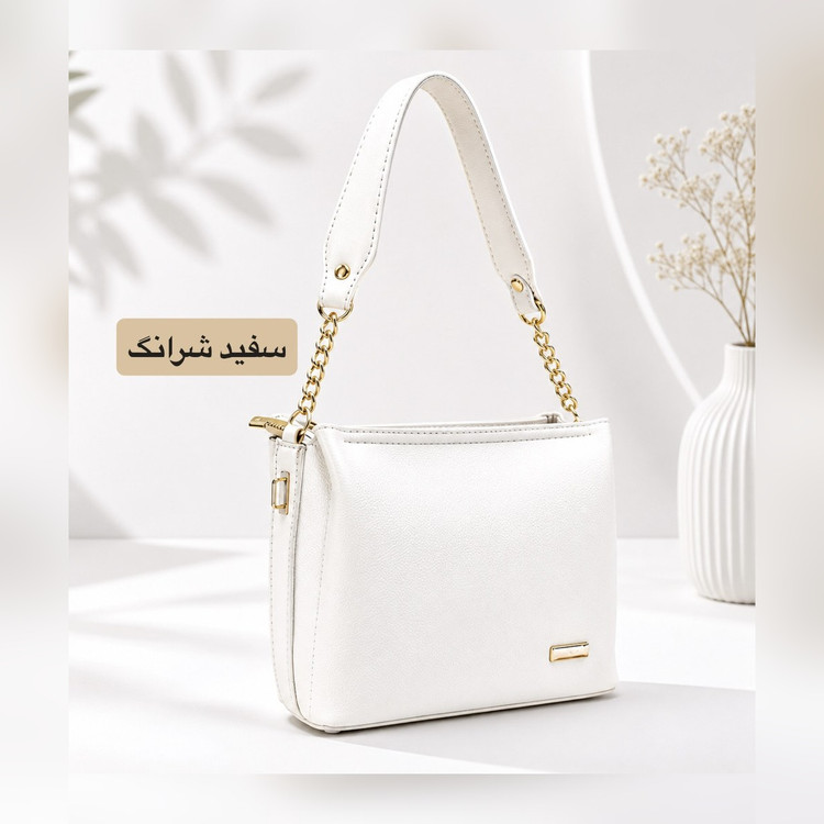 کیف دستی زنانه چرم مصنوعی کد ۵۷۰۲ - نمای 3