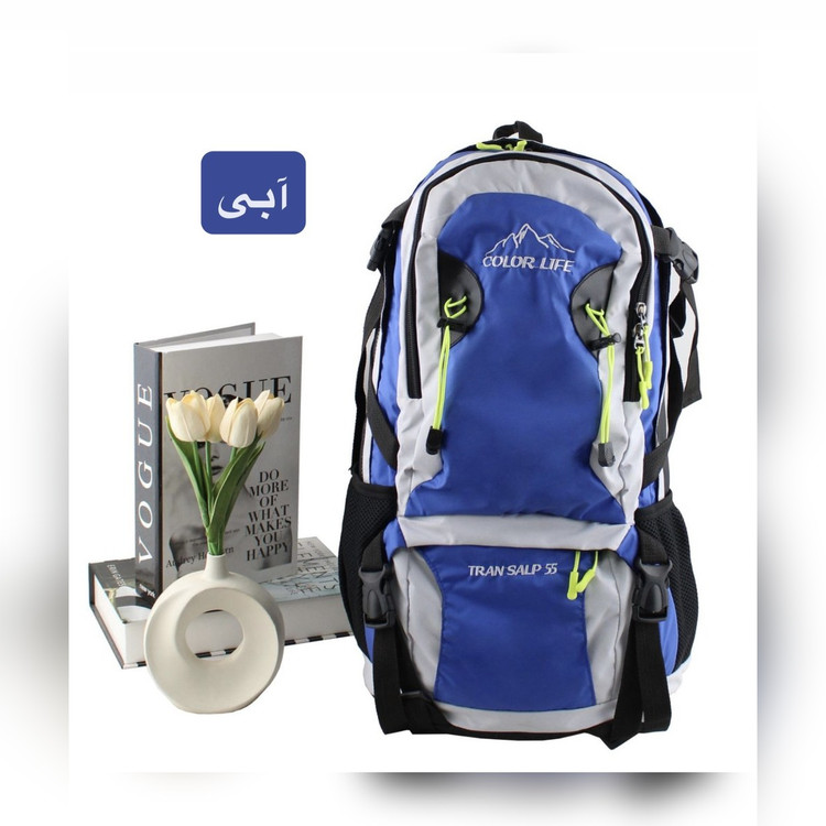 کوله پشتی مسافرتی پارچهای کد ۹۳۲۷ - نمای 3