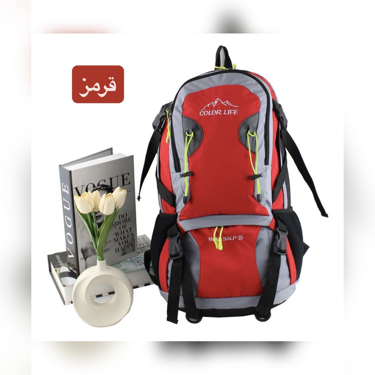 کوله پشتی مسافرتی پارچهای کد ۹۳۲۷ - نمای 4