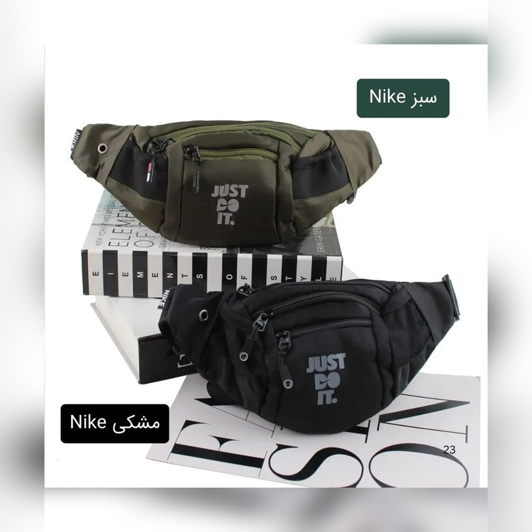 کیف دوشی مردانه پارچهای کد ۷۱۶۱ - نمای 3