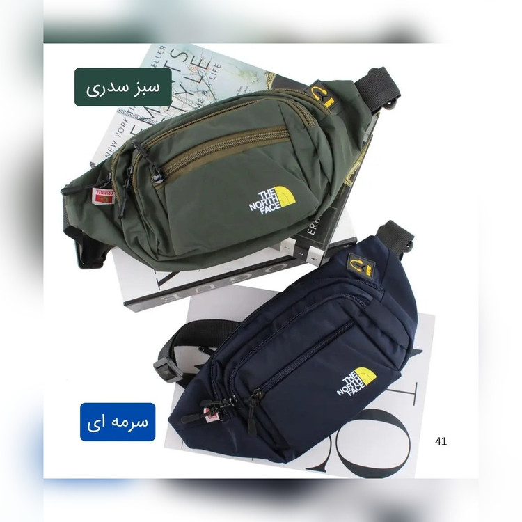 کیف دوشی مردانه پارچهای کد ۷۱۶۰ - نمای 2