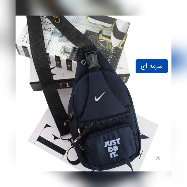 کیف دوشی مردانه پارچهای کد ۷۱۵۷ - نمای 4