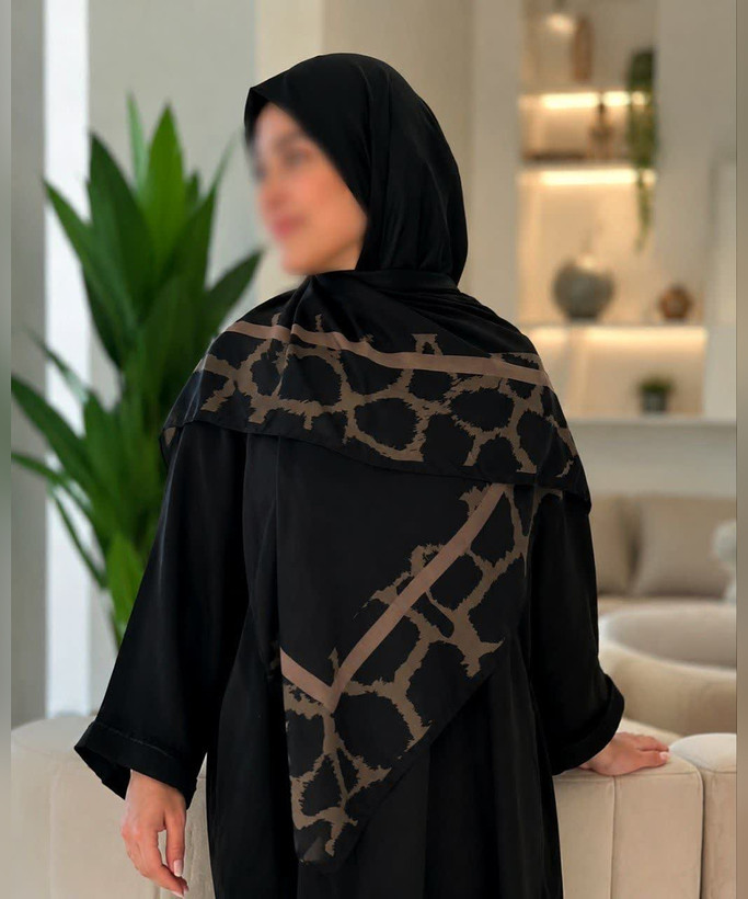 روسری نخی گلدار قواره ۱۴۰