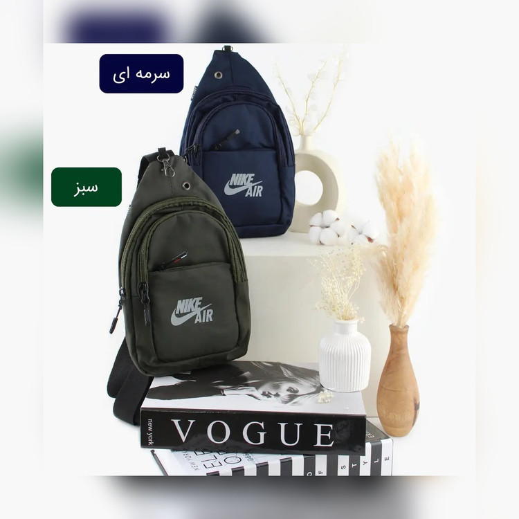 کیف دوشی مردانه پارچهای کد ۷۰۴۴ - نمای 3