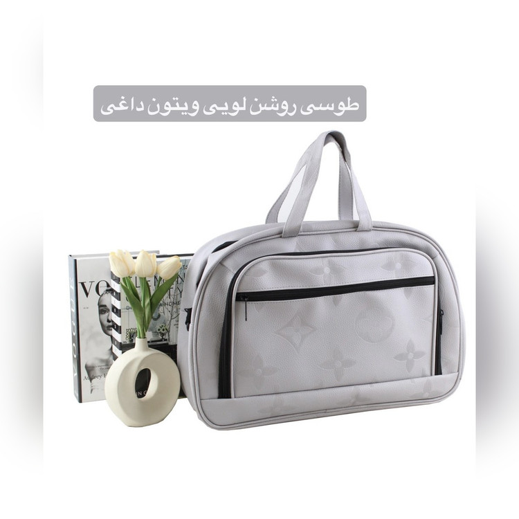 ساک مسافرتی چرم مصنوعی کد ۶۲۵۷ - نمای 4