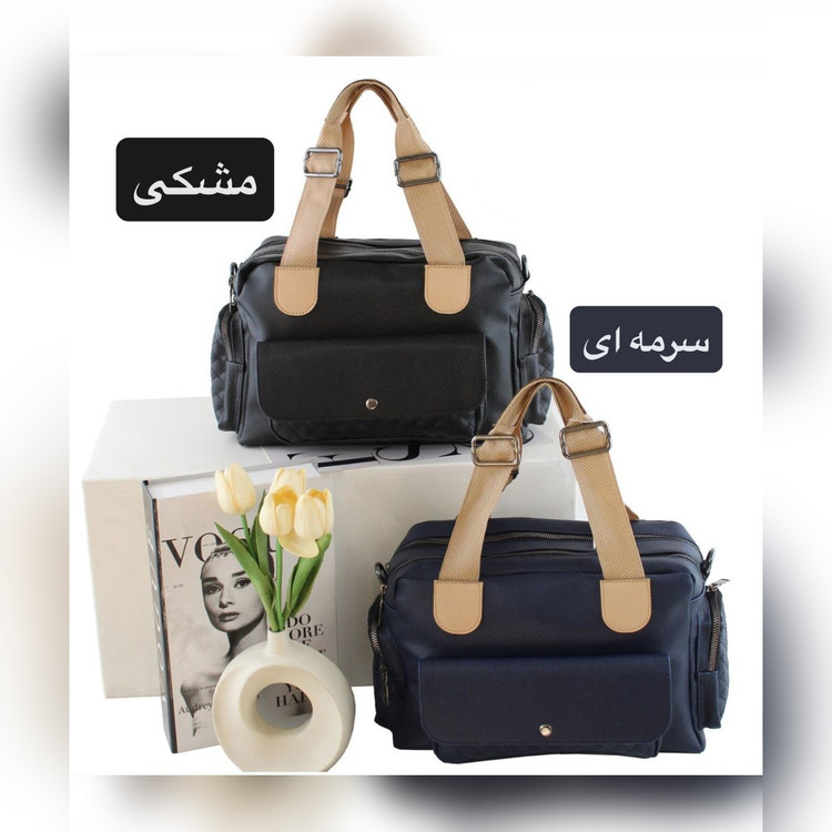 کیف دستی زنانه چرم مصنوعی کد ۵۷۰۹ - نمای 2