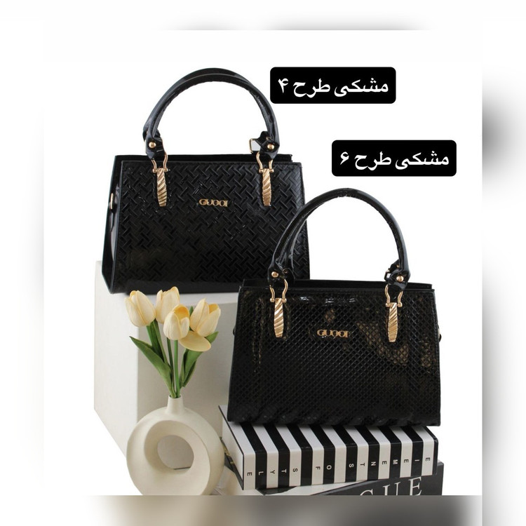 کیف دستی زنانه چرم مصنوعی کد ۵۷۰۷ - نمای 3