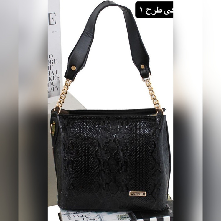 کیف دستی زنانه چرم مصنوعی کد ۵۷۰۱ - نمای 3
