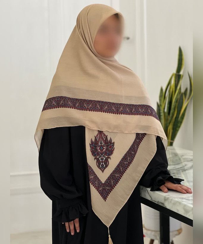 روسری نخی چفیه یمنی قواره ۱۴۰