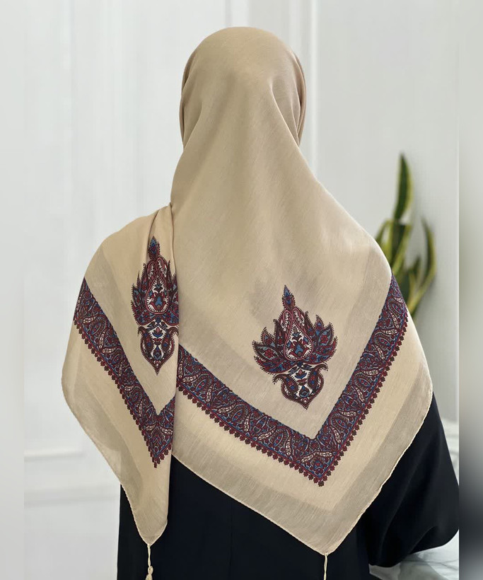 روسری نخی چفیه یمنی قواره ۱۴۰