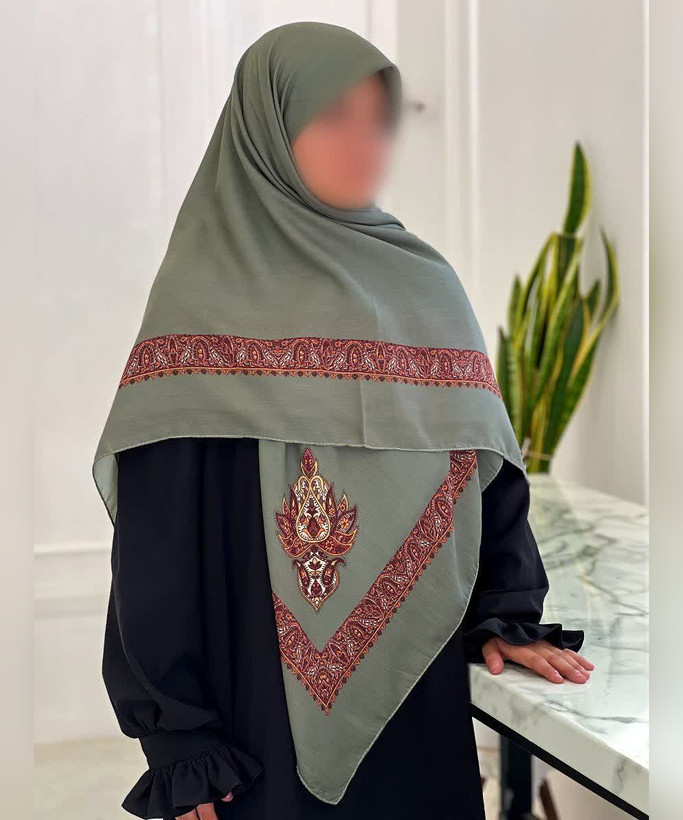 روسری نخی چفیه یمنی قواره ۱۴۰