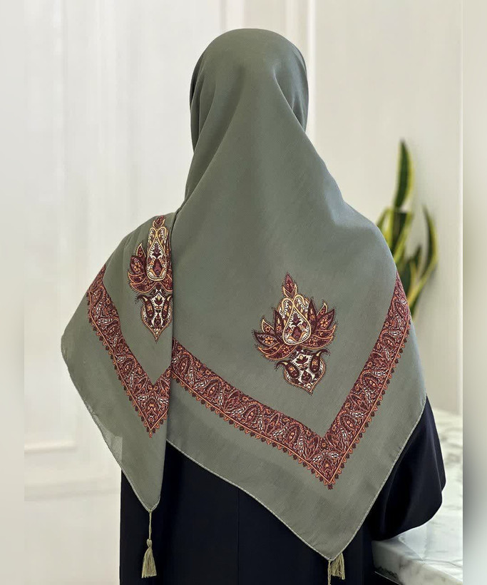 روسری نخی چفیه یمنی قواره ۱۴۰