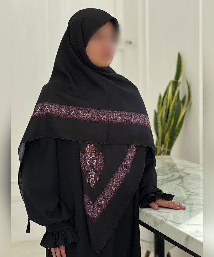 روسری نخی چفیه یمنی قواره ۱۴۰