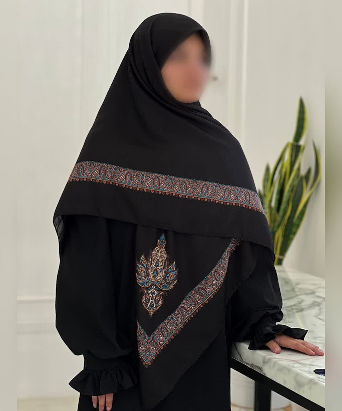 روسری نخی چفیه یمنی قواره ۱۴۰