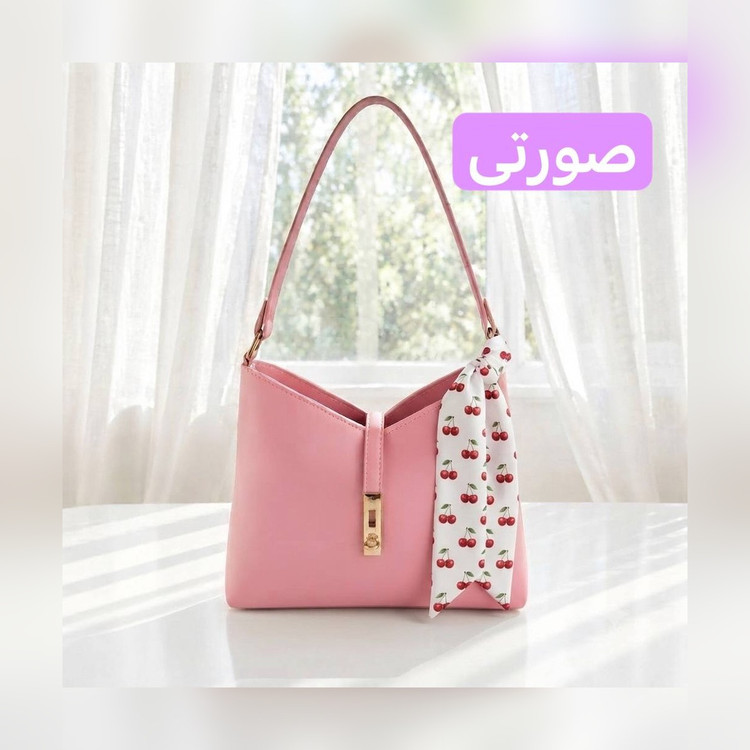 کیف دستی زنانه چرم مصنوعی کد ۵۷۵۲