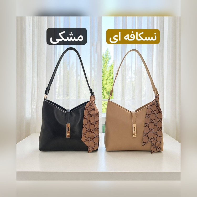 کیف دستی زنانه چرم مصنوعی کد ۵۷۵۲