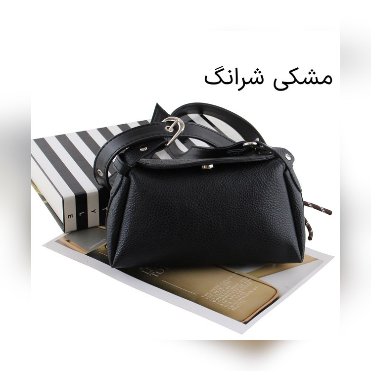 کیف دوشی پاسپورتی چرم مصنوعی کد ۴۷۳۴ - نمای 4