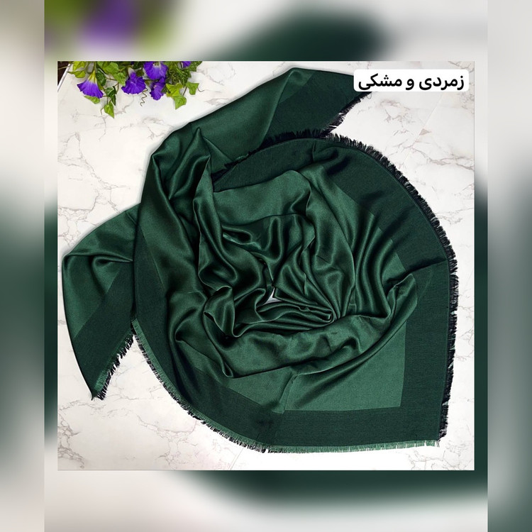 روسری نخ بامبو دورو قواره 140