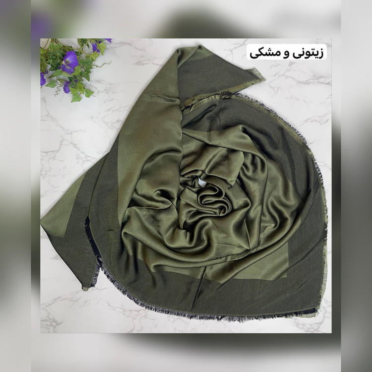 روسری نخ بامبو دورو قواره 140