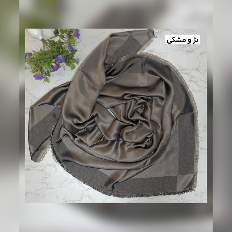 روسری نخ بامبو دورو قواره 140