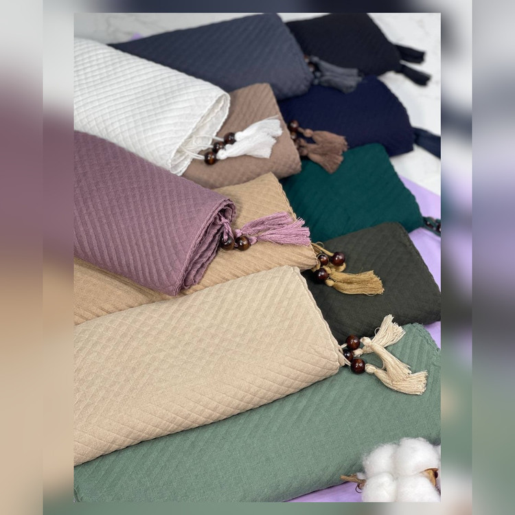 روسری نخ پلیسه مربعی قواره 135