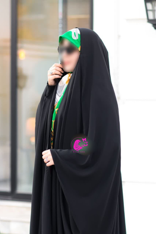 چادرعربی ساده جنس ندا کره - تصویر 3