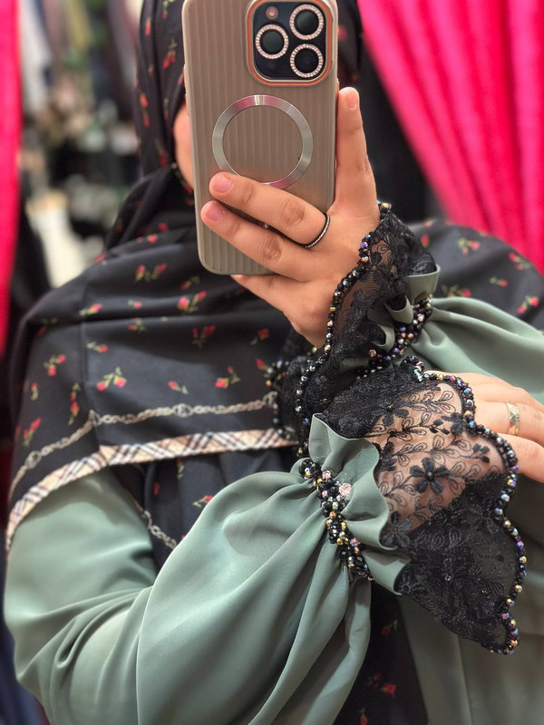 مانتو عبایی سارینا - تصویر 6