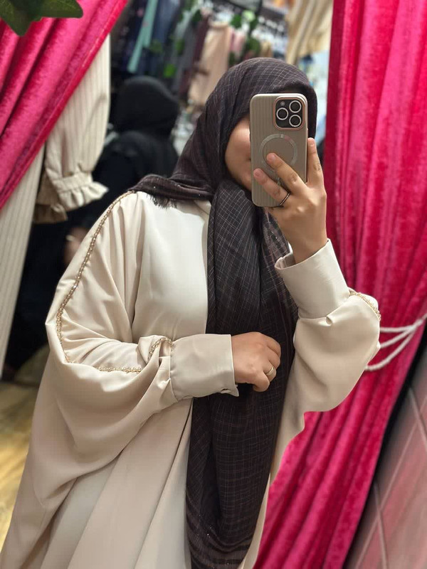 مانتو عبایی ستاره - تصویر 8